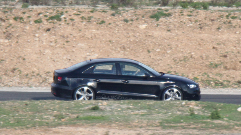 Illustration for article titled 2014 Audi A3 Sedan Spotted, Is Sufficiently Audi-y